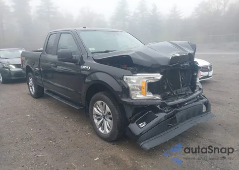 2018 Ford F-150 Xl z USA, uszkodzony, nr VIN 1FTEX1EP2JFA53522